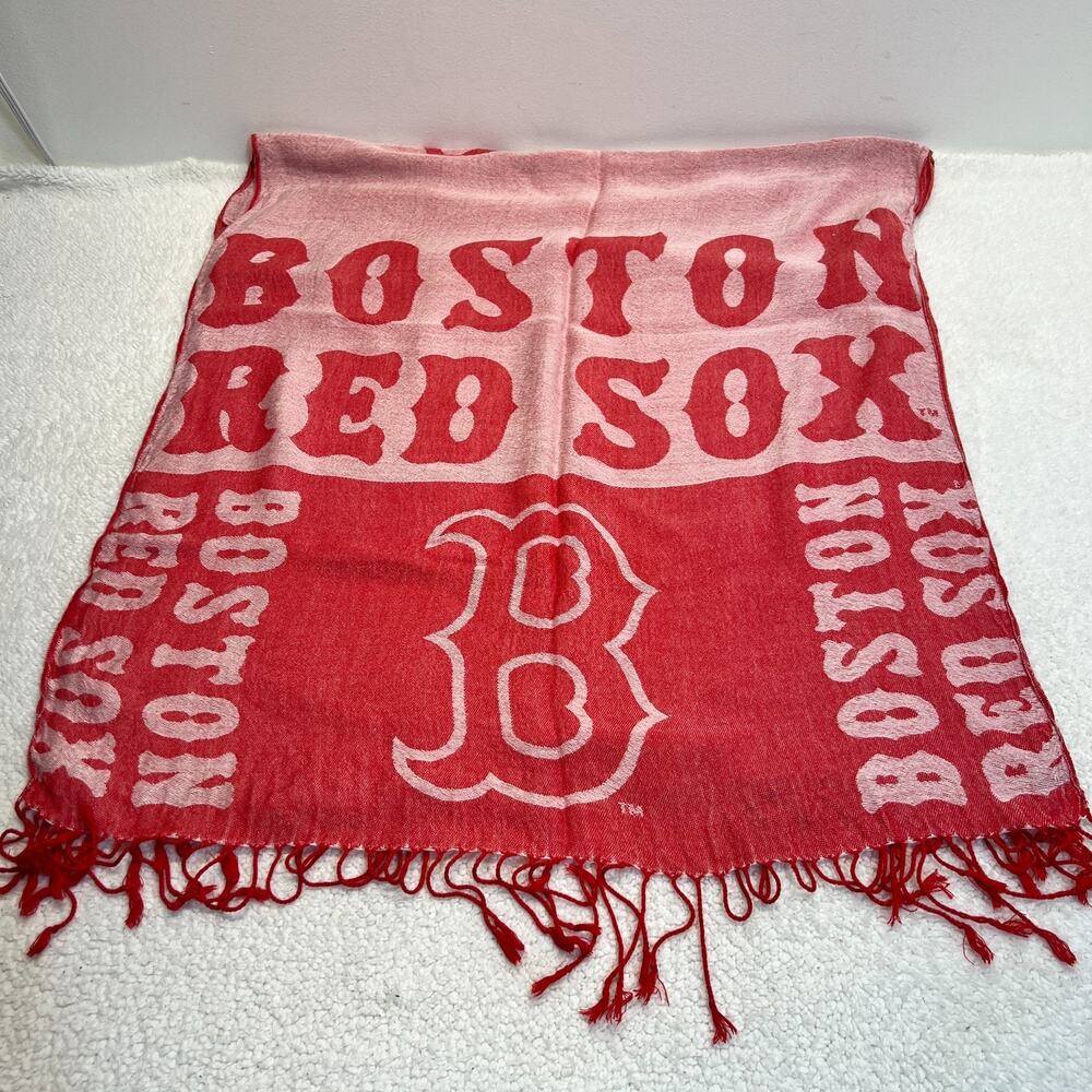 Forever Collectibles Boston Red Sox Scarf Shawl Wrap